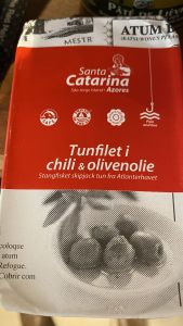 Tunfilet i chili & olivenolie